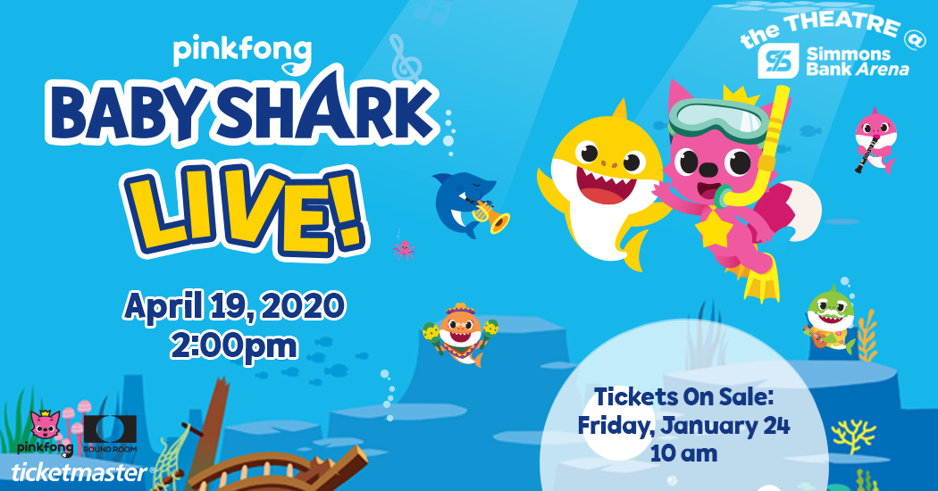 Baby Shark Live! coming to Simmons Bank Arena