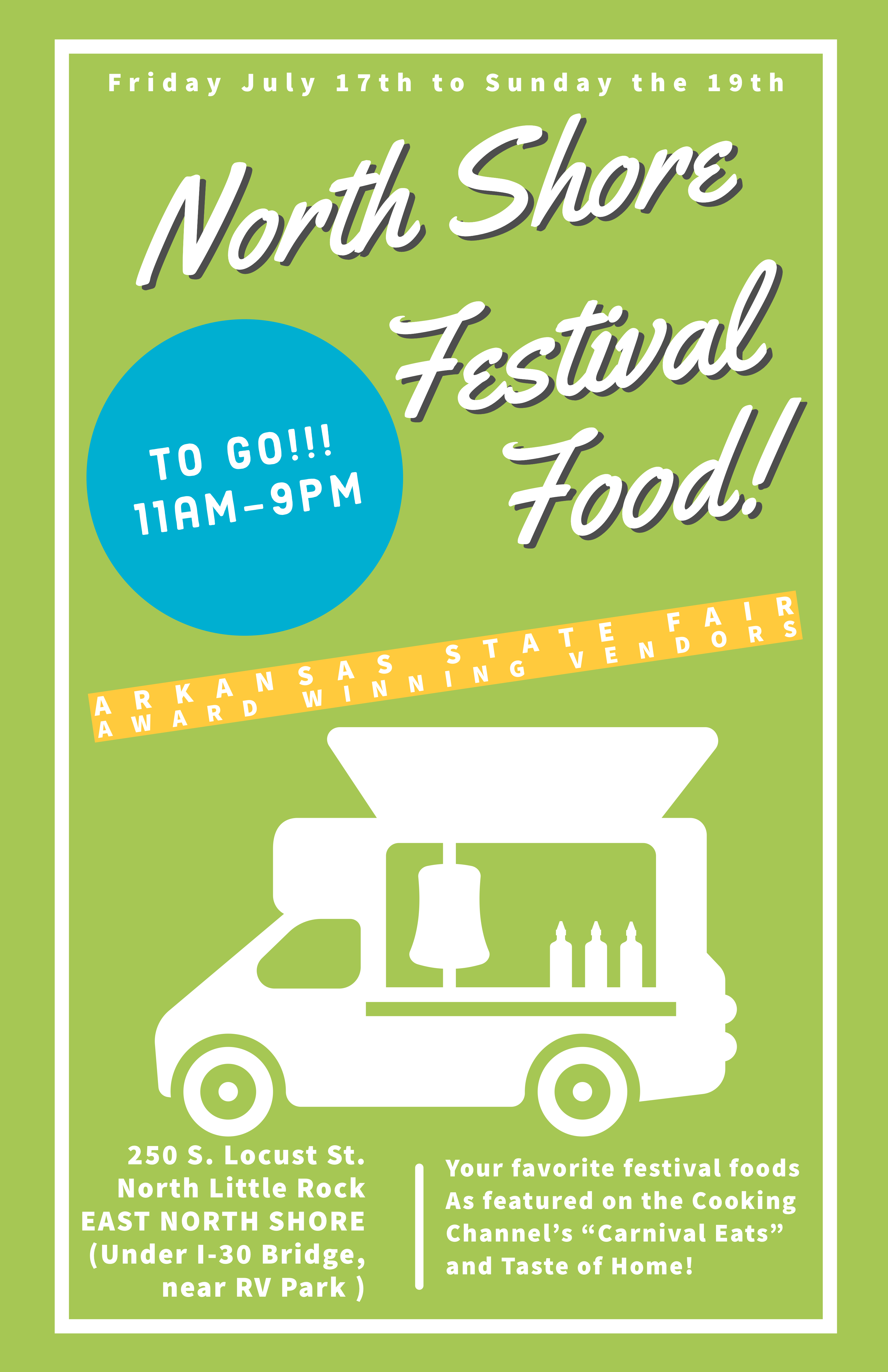 North Shore Festival Food to Go in North Little Rock